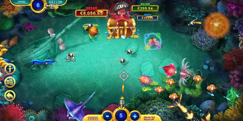 Bắn Cá Đại Dương - Siêu Phẩm Đắt Khách, Hot Nhất 2024 6 Dùng combo skill săn cá đỉnh
